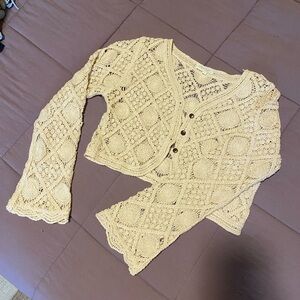 Adorable Crocheted Cardigan